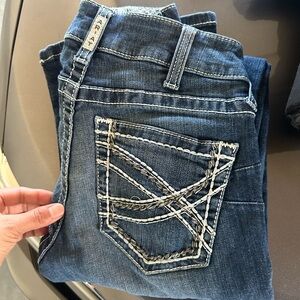 Ariat Women's Dark Blue Boot Cut Jeans